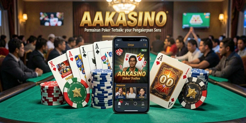 Gameplay seru AAKASINO dengan aksi poker nyata.