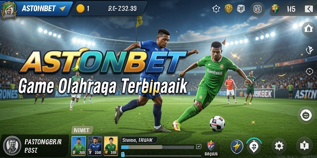 Tampilan gameplay mendebarkan dari ASTONBET, menyajikan aksi olahraga terbaik.