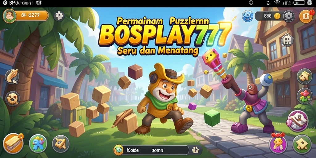 Tampilan gameplay <strong>BOSPLAY77</strong> yang menantang dan mengasyikkan.