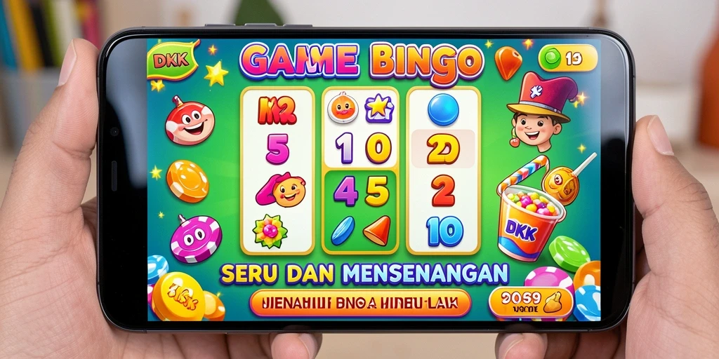 Tampilan gameplay Bingo yang seru dan menarik di DKK.