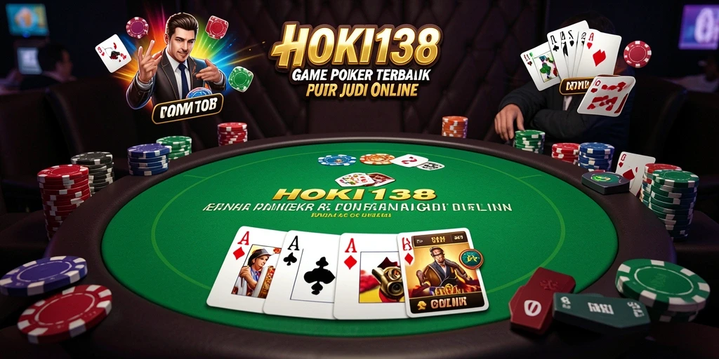 Tampilan gameplay Poker yang seru dan menarik di HOKI138