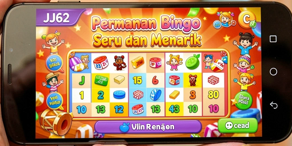 Tampilan gameplay JJ62 yang seru dan penuh warna.