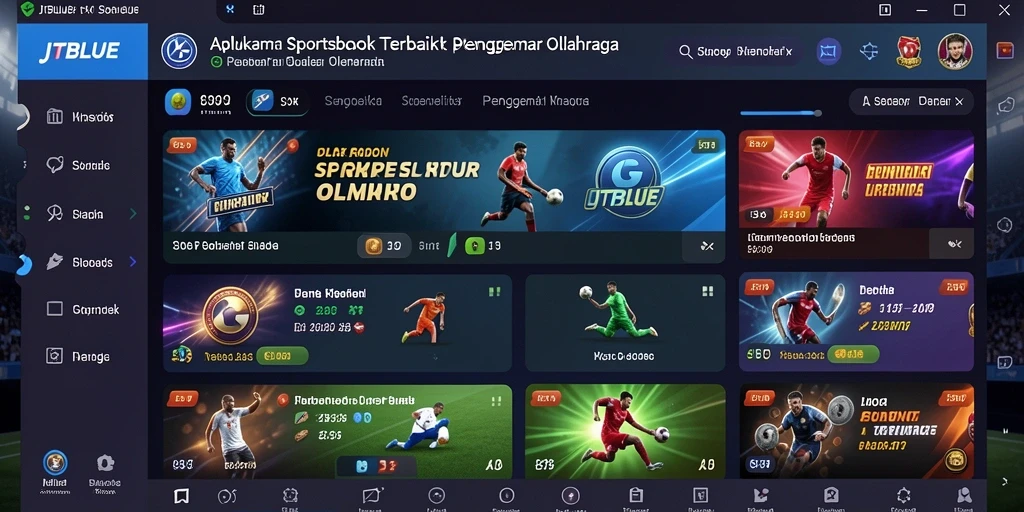 Menampilkan gameplay menarik saat taruhan olahraga di JTBLUE.