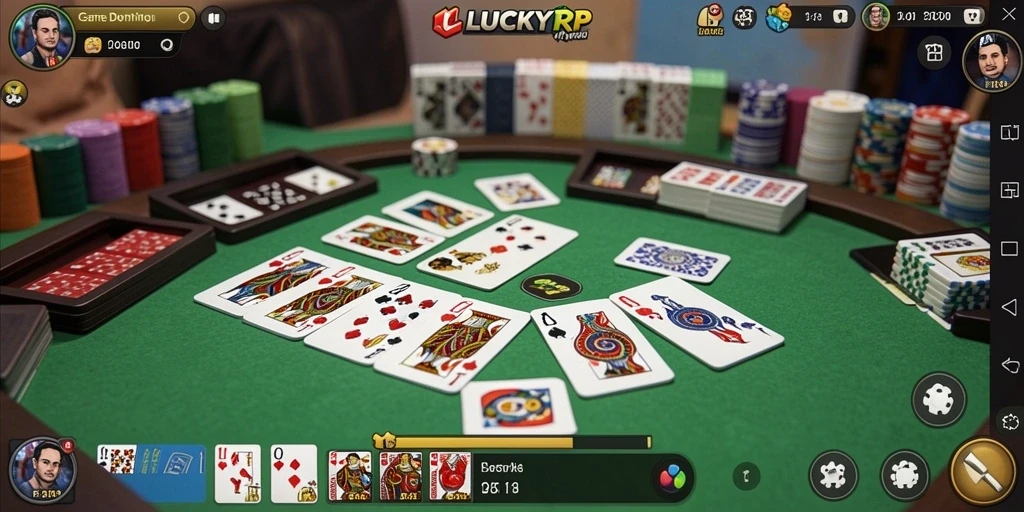 Tampilan gameplay menarik dari LUCKYRP dengan grafis menawan.