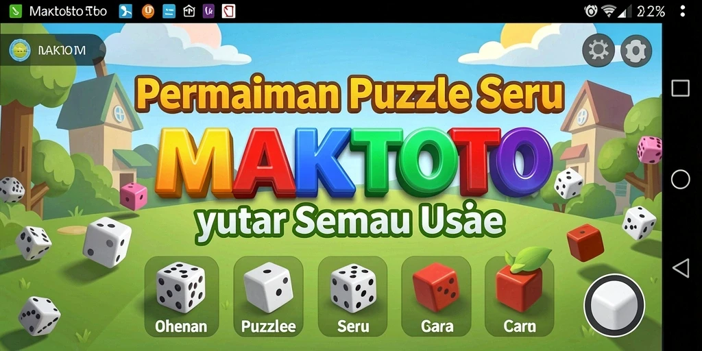 Gameplay seru dengan tantangan puzzle menarik di MAKTOTO.