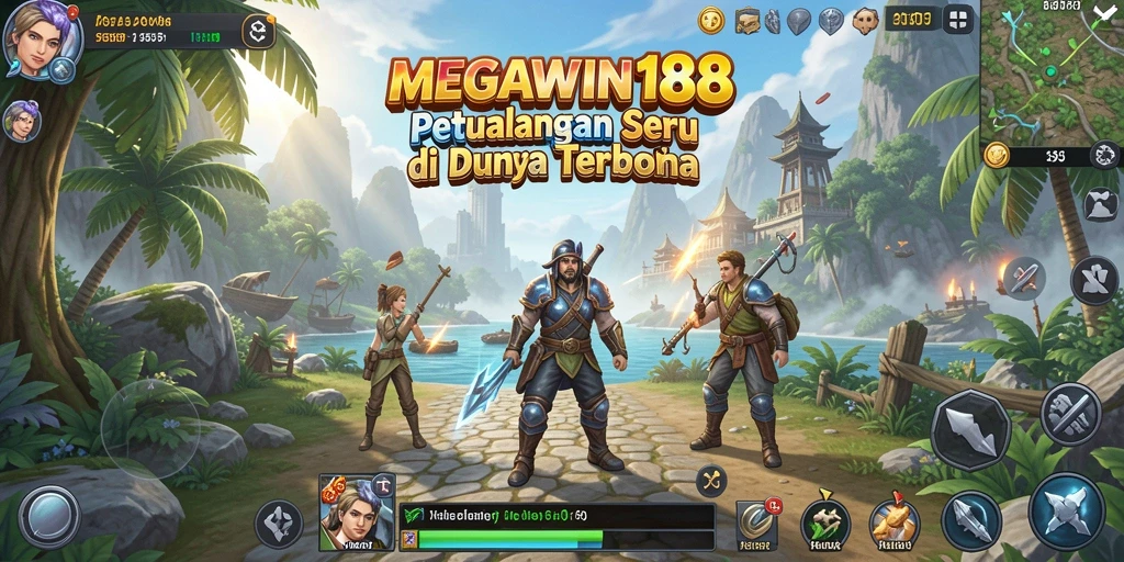 Gameplay MEGAWIN188 yang menakjubkan di dunia terbuka.