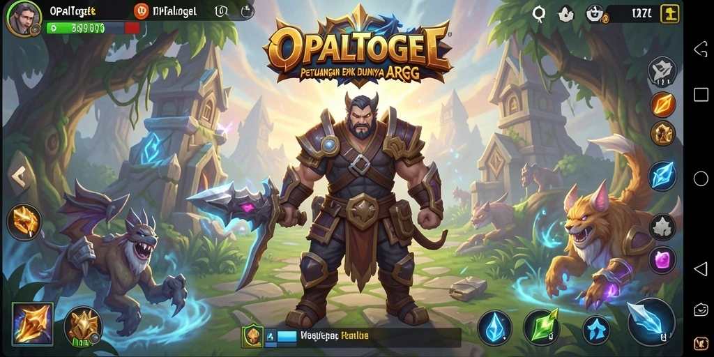 Gameplay menarik dengan grafik menawan di OPALTOGEL.