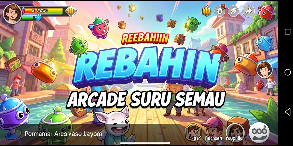 Gameplay seru dengan tantangan arcade yang mengasyikkan.