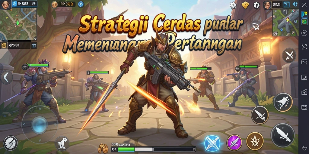 Tampilan gameplay RP888 yang mendebarkan dengan strategi intens.