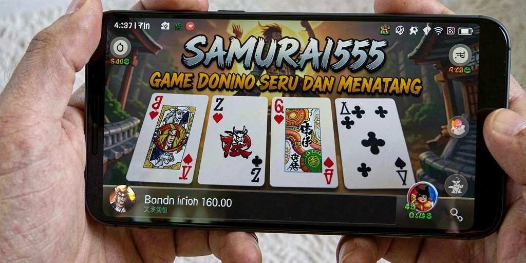 Tampilan gameplay seru dan interaktif di SAMURAI555.